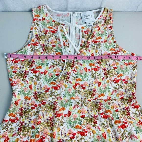 Erin Fetherston Floral Sleeveless Dress - Picture 4 of 7